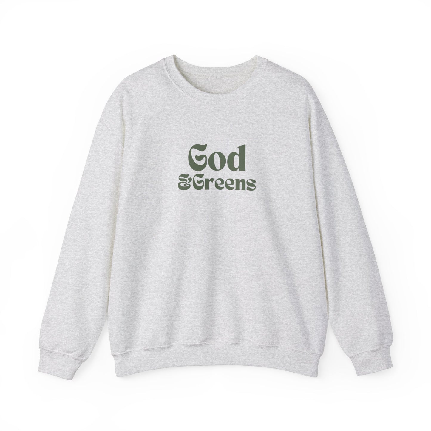 God & Greens Crewneck Sweatshirt