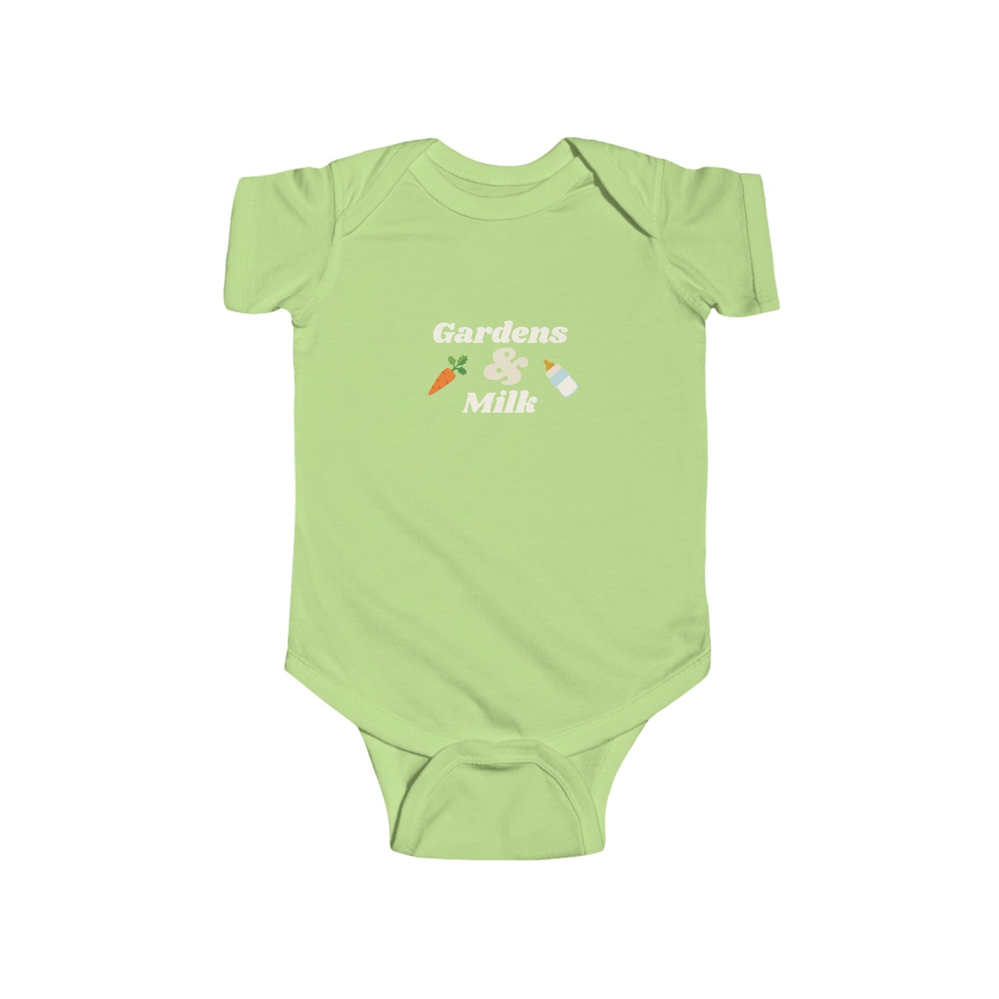 Gardens & Milk Onesie