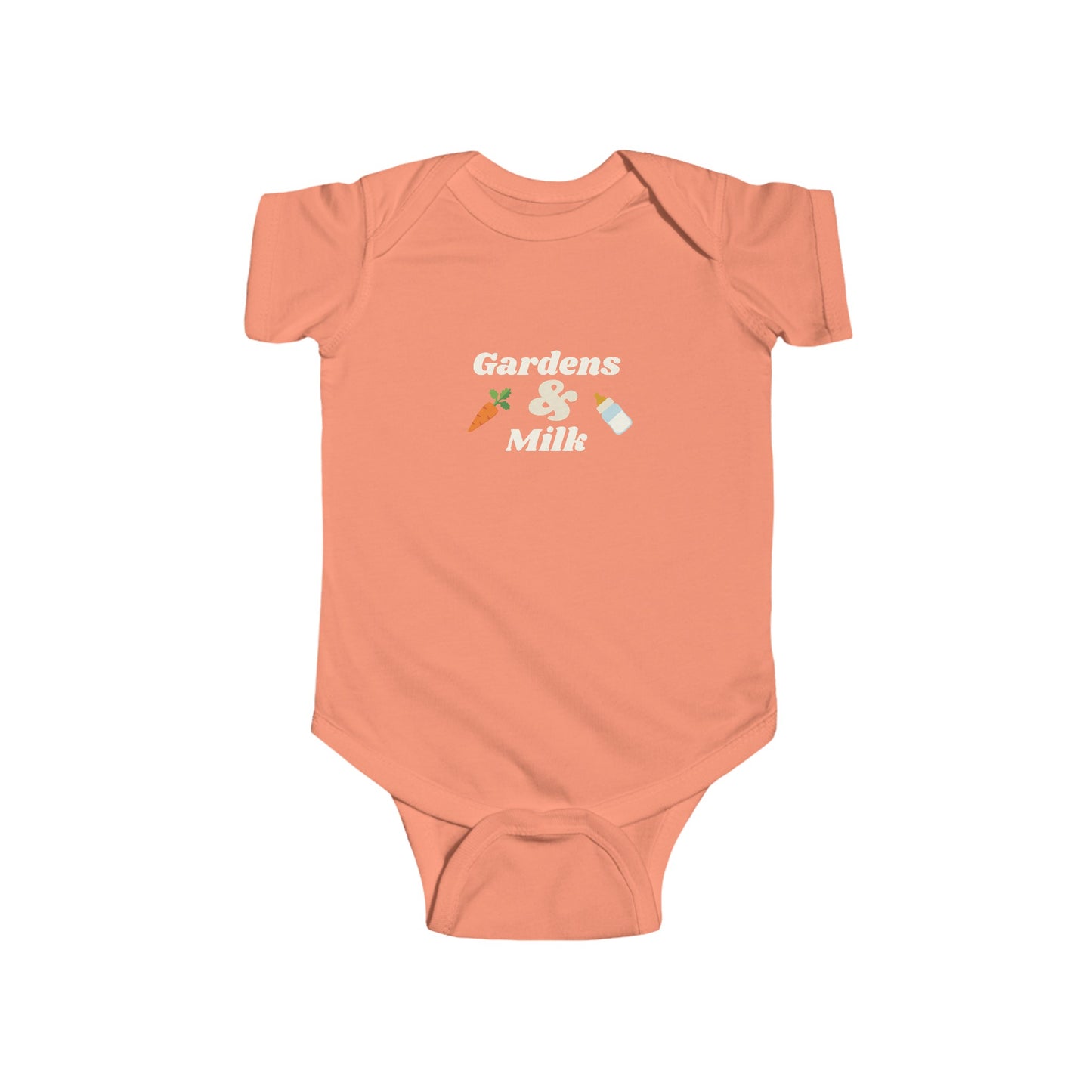 Gardens & Milk Onesie