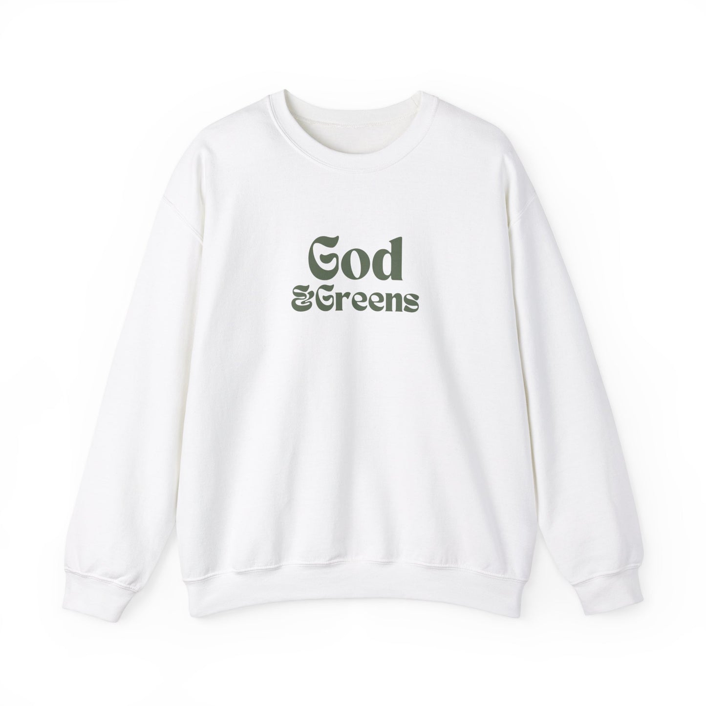 God & Greens Crewneck Sweatshirt