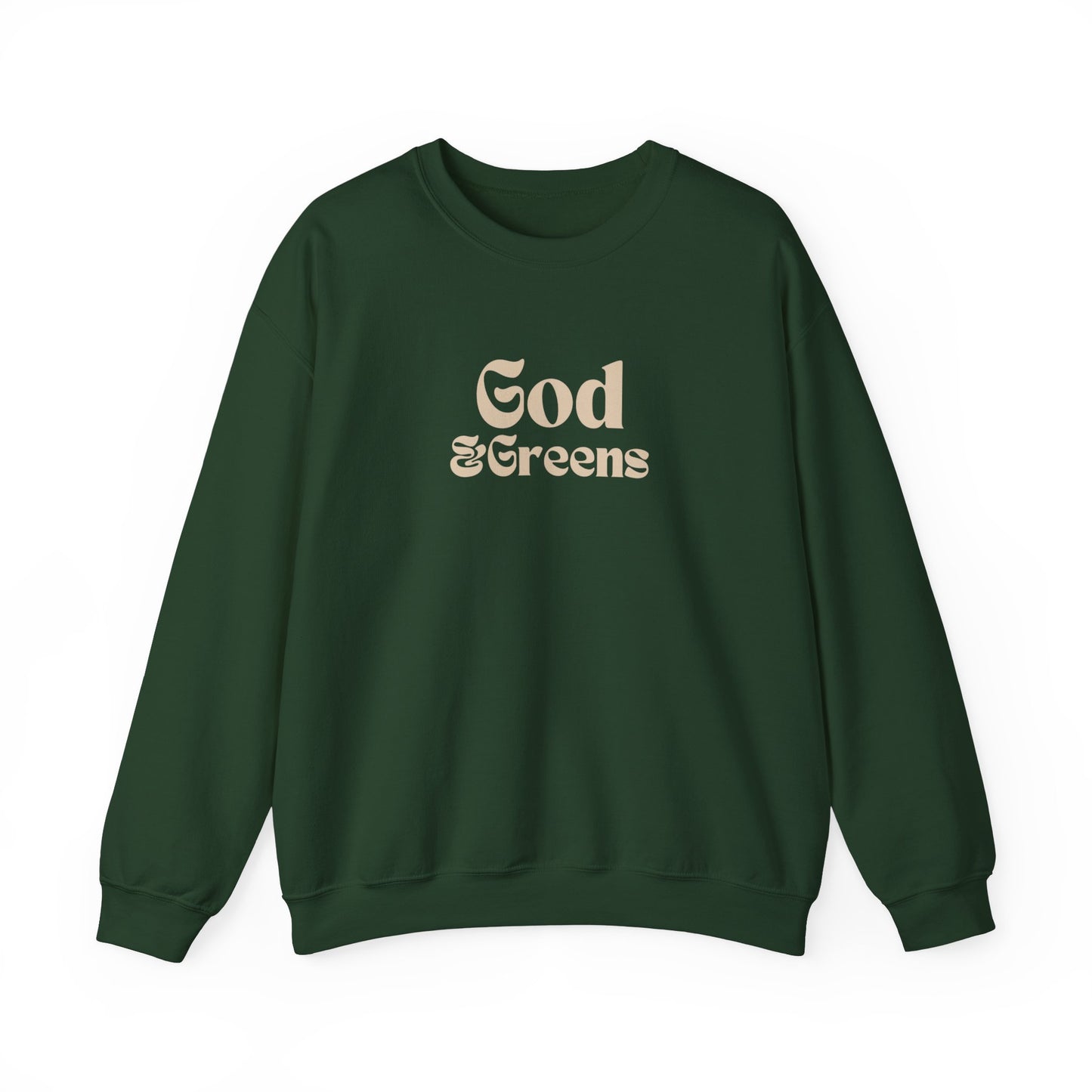 God & Greens Crewneck Sweatshirt