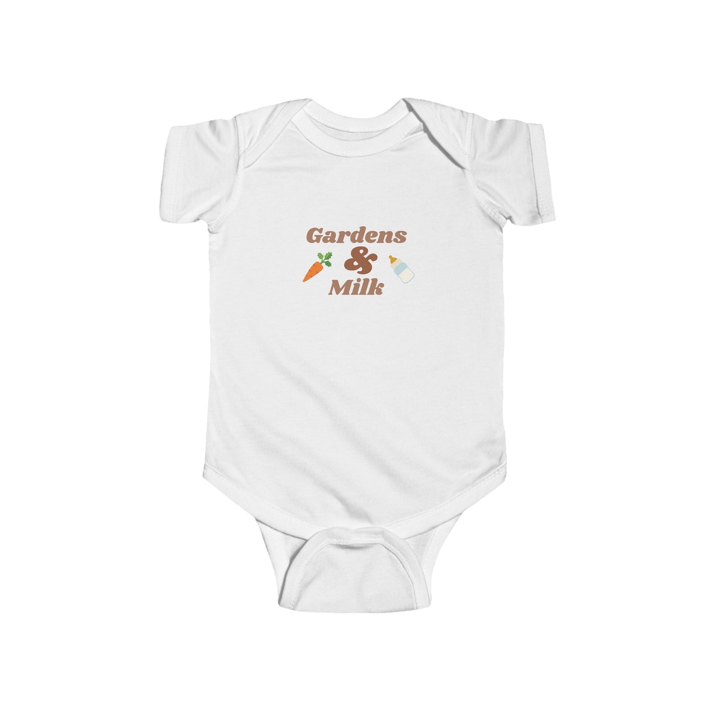 Gardens & Milk Onesie