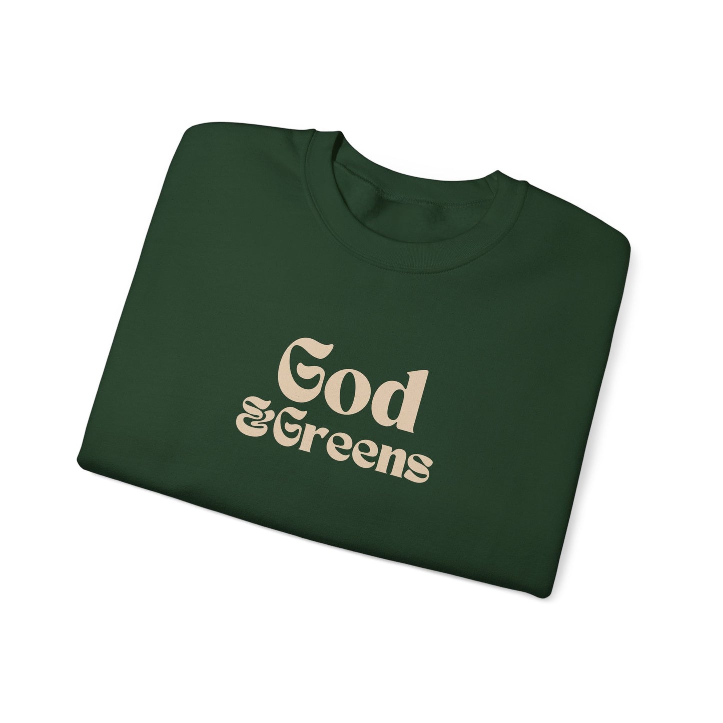 God & Greens Crewneck Sweatshirt