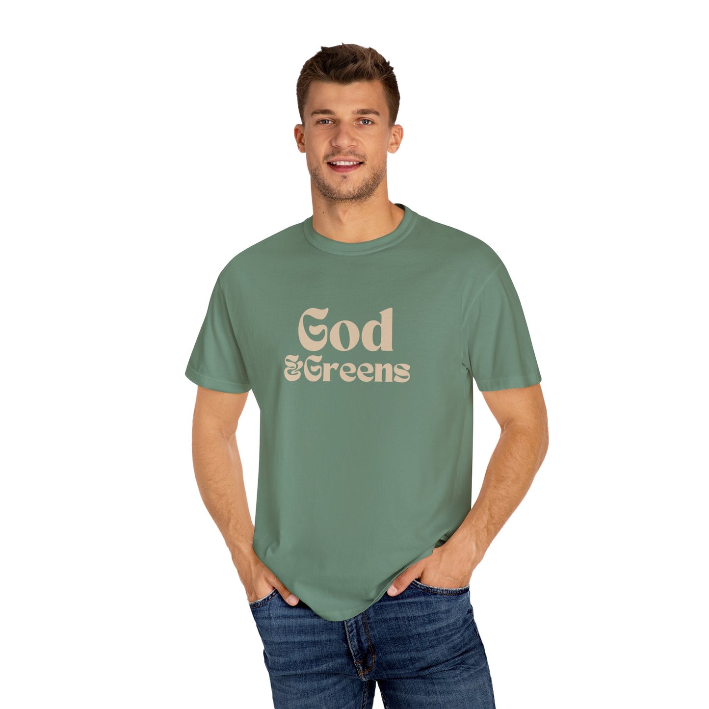 God & Greens Comfort Colors T-Shirt