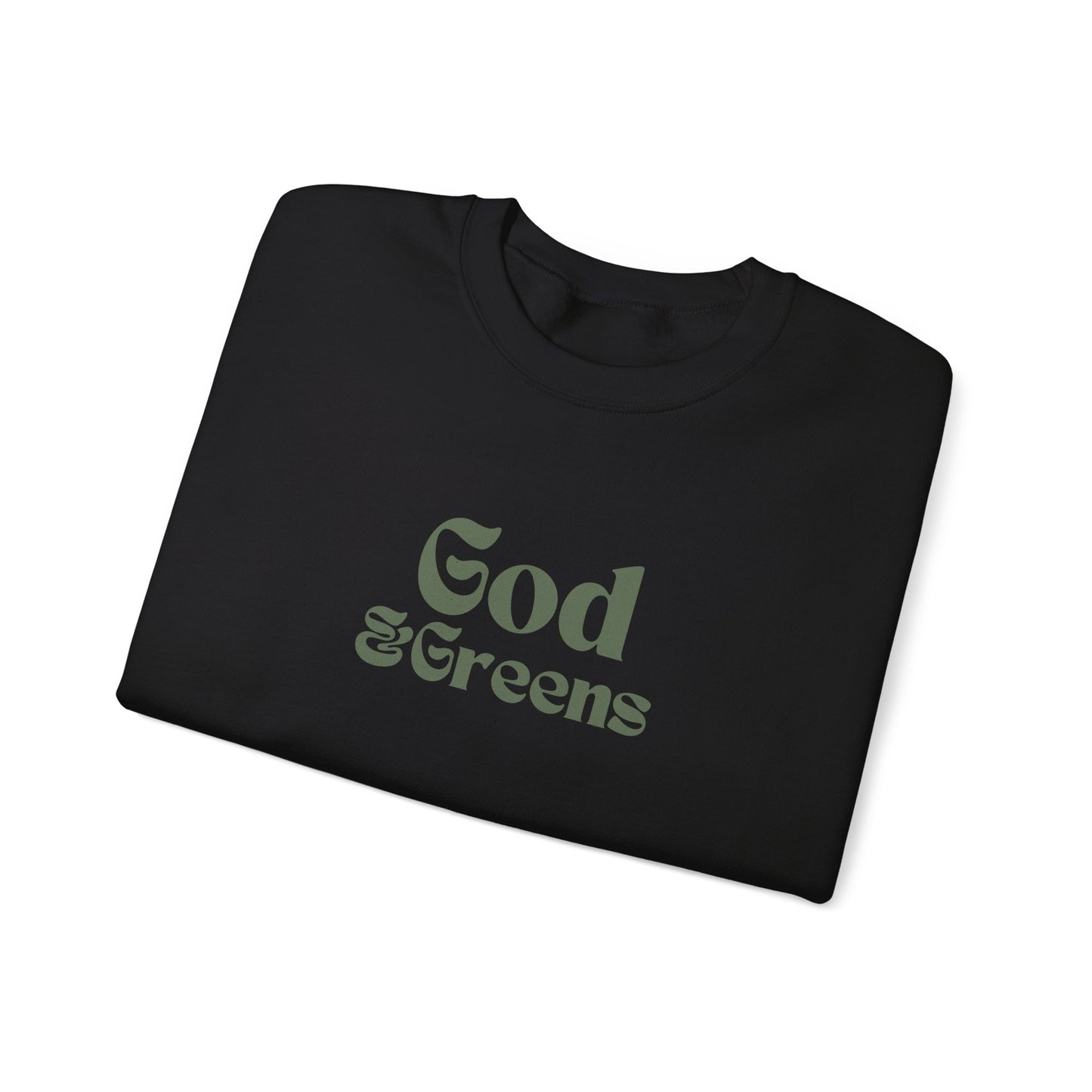 God & Greens Crewneck Sweatshirt