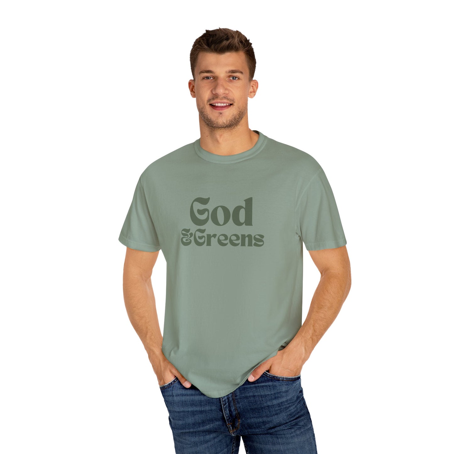 God & Greens Comfort Colors T-Shirt