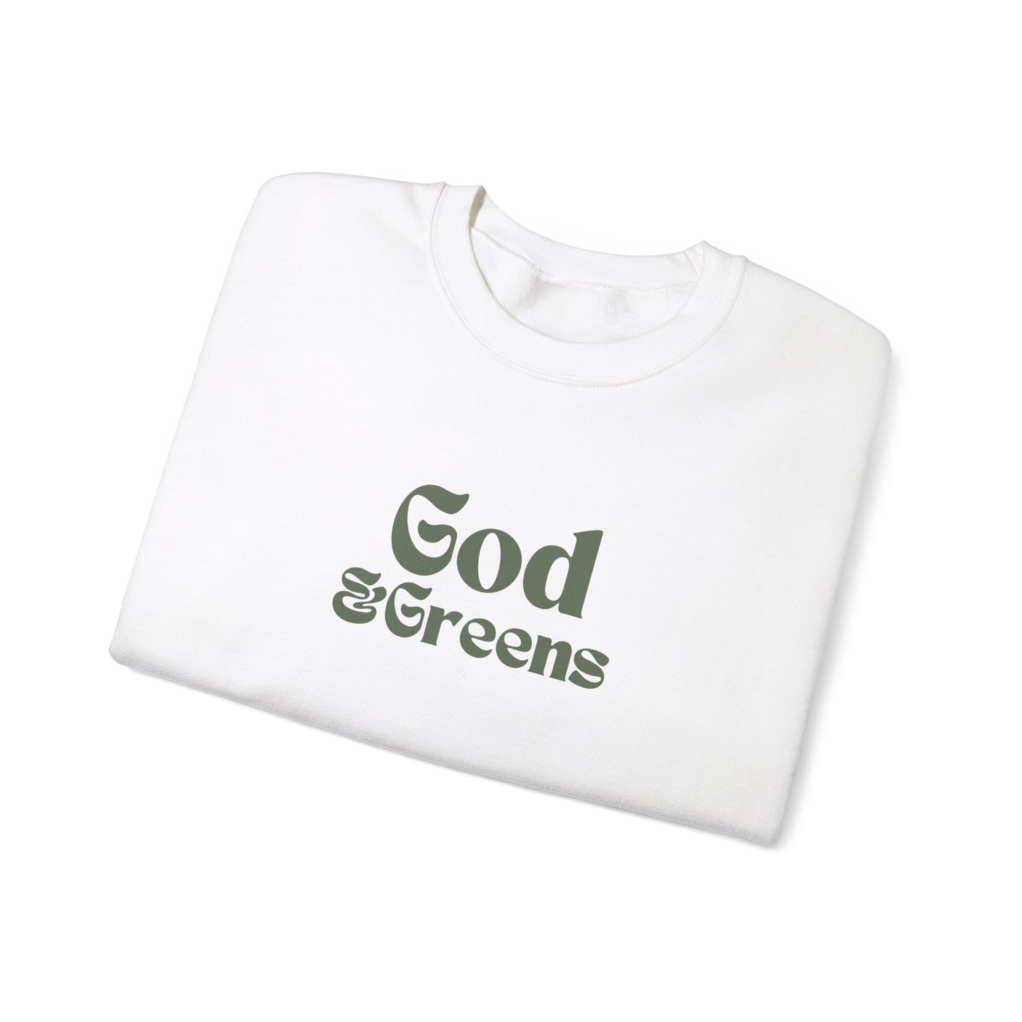 God & Greens Crewneck Sweatshirt