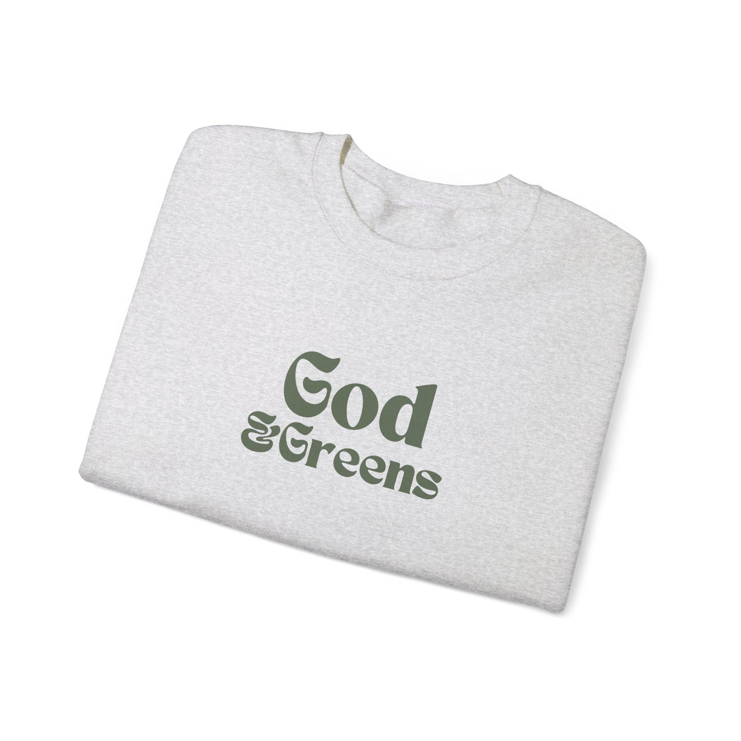 God & Greens Crewneck Sweatshirt