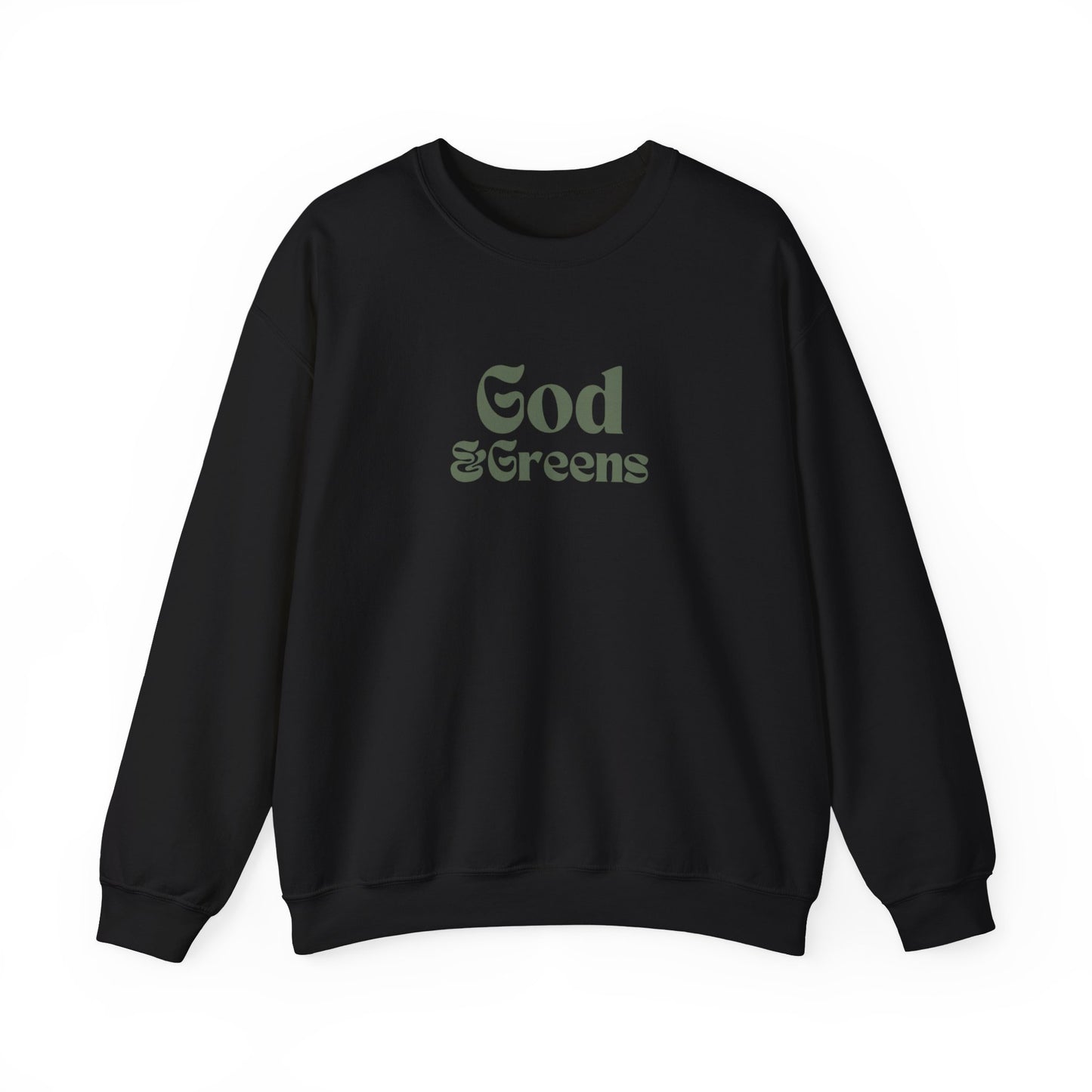 God & Greens Crewneck Sweatshirt