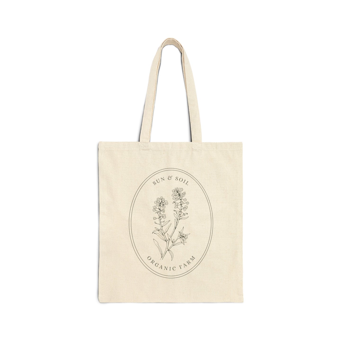 100% Cotton Canvas Tote Bag