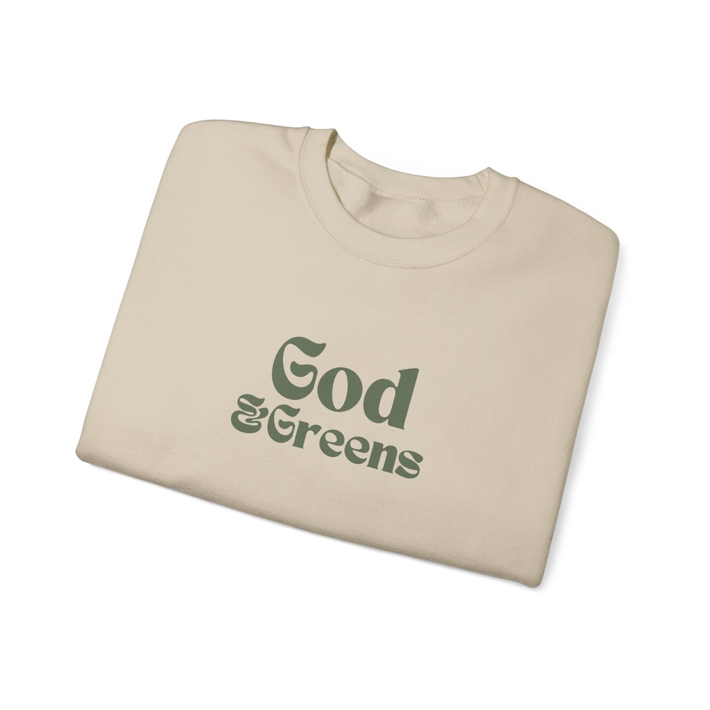 God & Greens Crewneck Sweatshirt