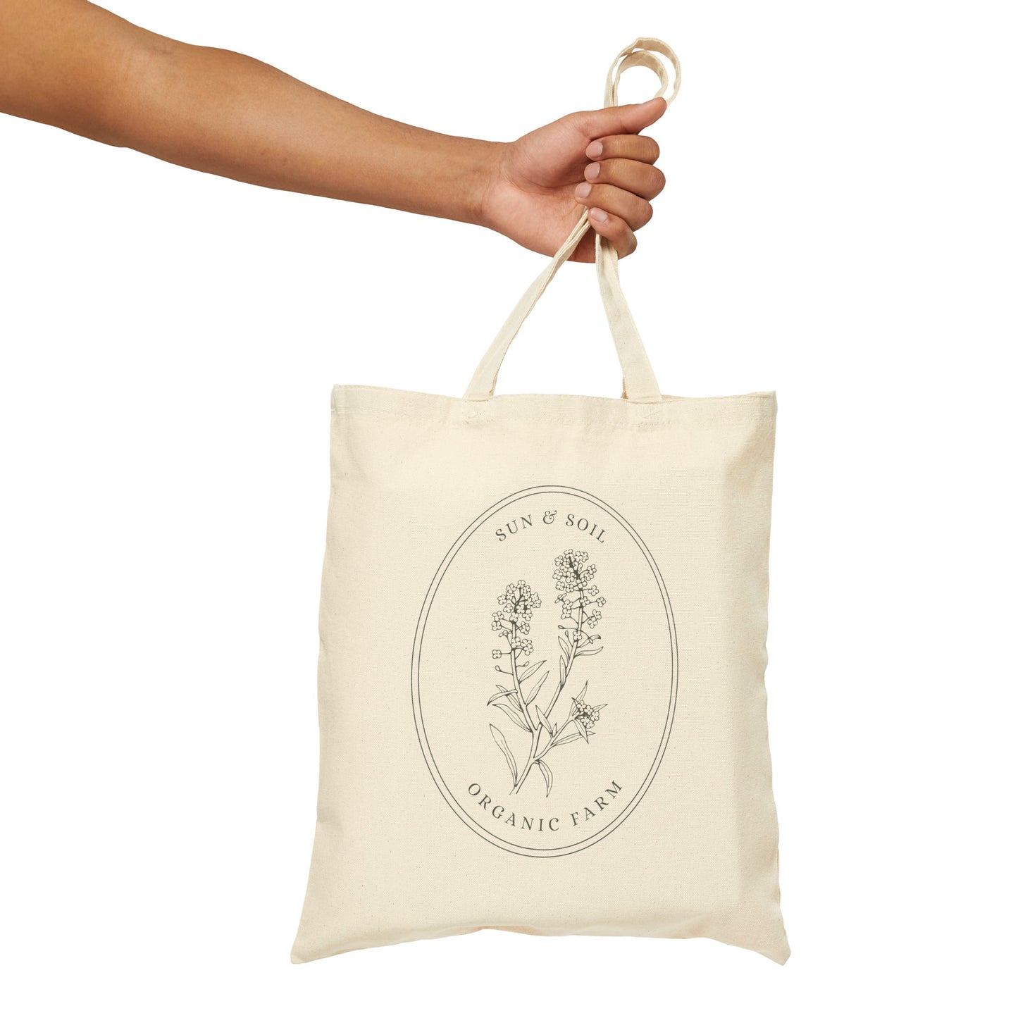 100% Cotton Canvas Tote Bag